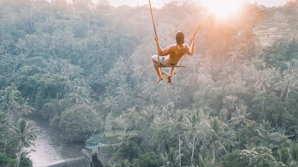 Ubud Swing - Fitness vacation in Ubud with Travelling Athletes