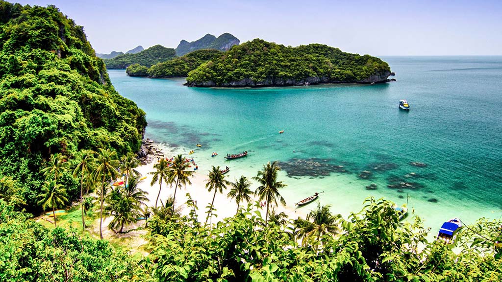 Anthong National Marine Park - Fitnessurlaub Koh Samui