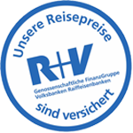 R+V Reiseversicherung Reiseathleten Gütesiegel