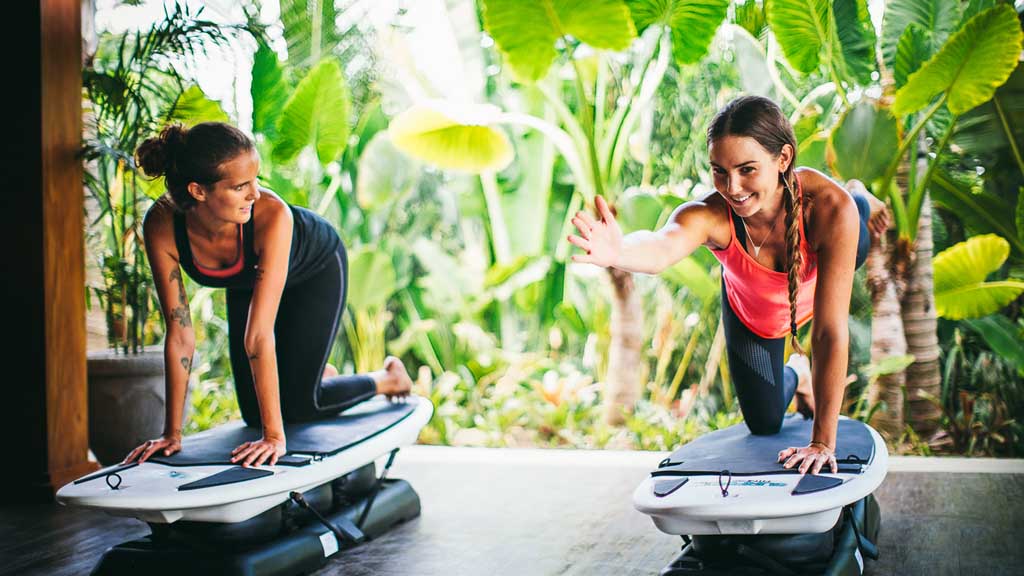 Surfboard Fitness - Find your suitable fitness trainer - Fitness vacation in Bali for Travelling Athletes