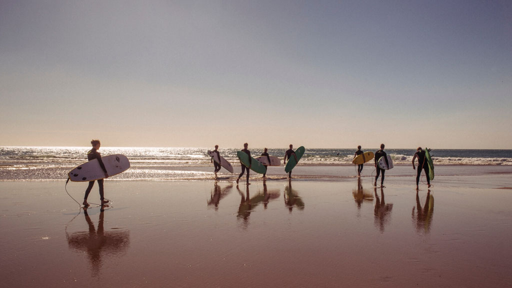 Surfen - Paradis Plage Surf Yoga & Spa Resort - Fitnessurlaub mit Reiseathleten - Marokko Plage