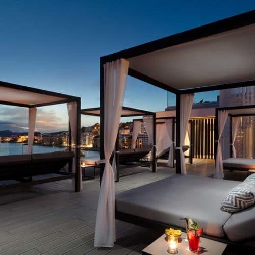 Fitnessurlaub Mallorca - H10 Casa del Mar - Dachterrasse - Fitness Urlaub - Fitnessreisen mit Reiseathleten