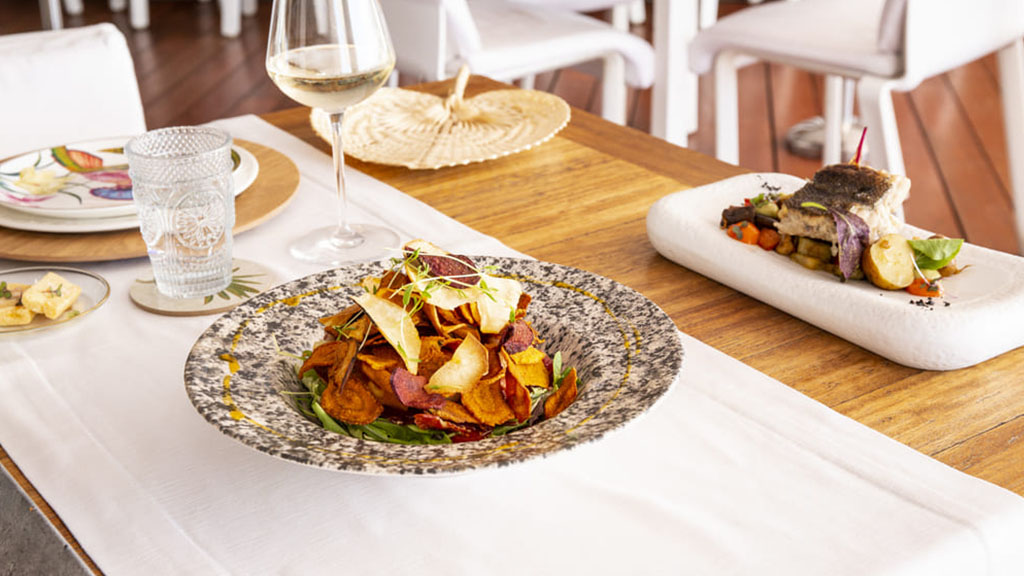 Restaurante Baobab Suites - Lunch as Travelling Athlete  Fitness trips to Tenerife