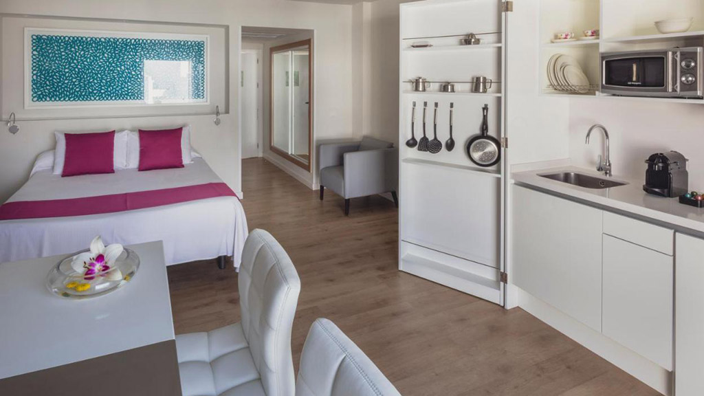Studio mit Küche - Flamingo Beach Mate Teneriffa - Fitnessurlaub Teneriffa - Fitnessreisen für Reiseathleten