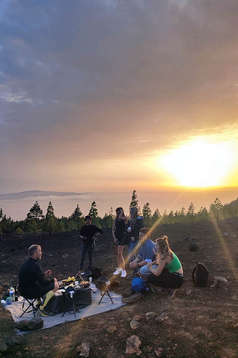 Sunset & Stargazing - Travelling Athletes