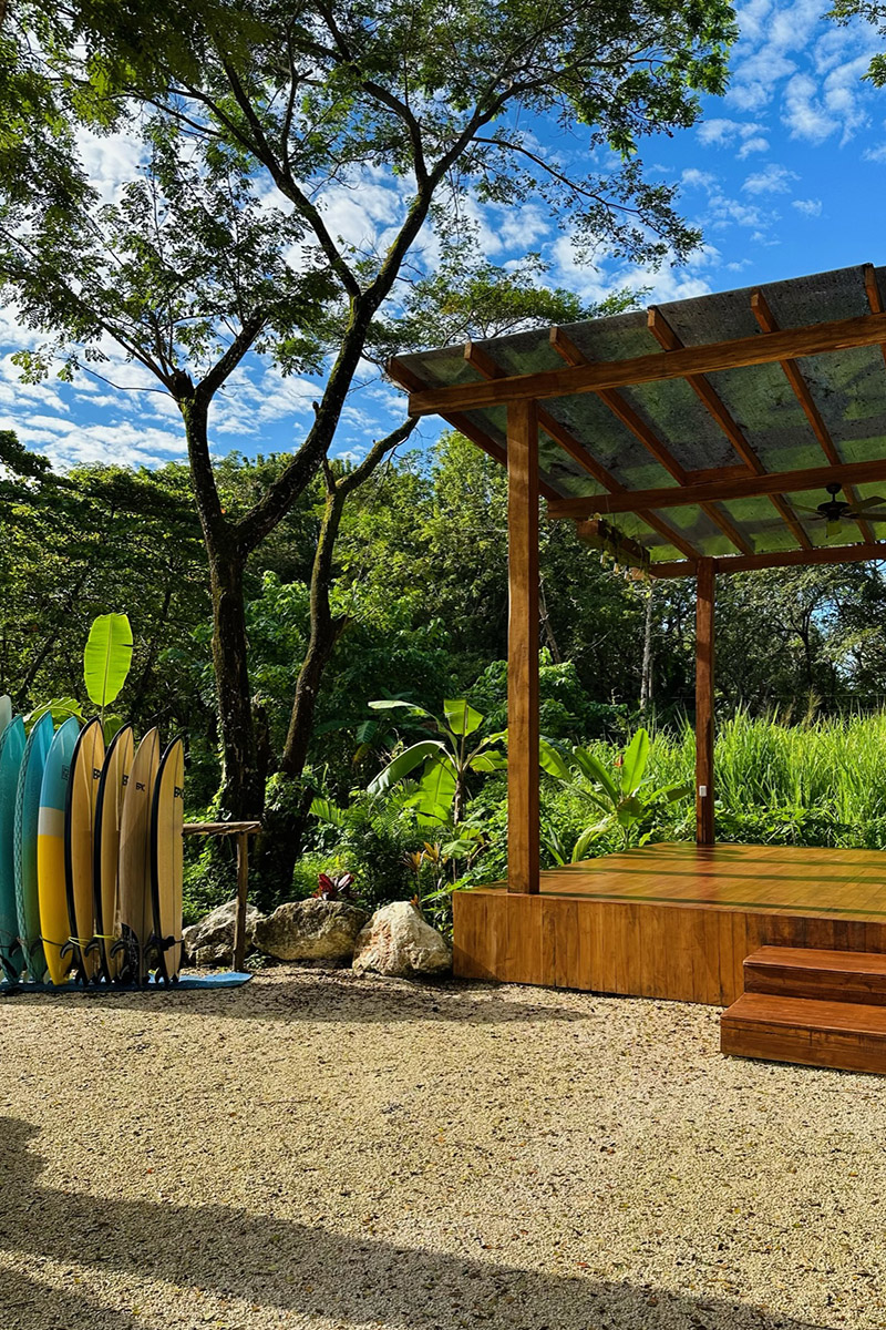 Surfen & Yoga - Surfurlaub Costa Rica - Fitnessreise Costa Rica - Bamboo Surf Camp - Reiseathleten