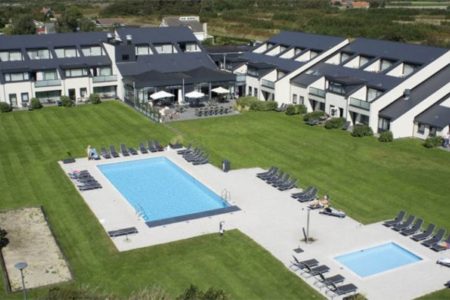Aerial View - Beach Hotel Zuiderduin in Holland - Fitness Travel Holland - Fitness Vacation for Travelling Athletes