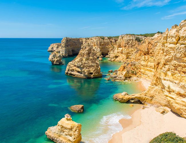 Fitnessurlaub Portugal - Fitnessreisen für Reiseathleten - Praia da Marinha