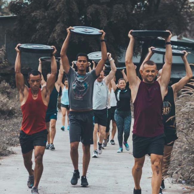Training im Fitness Camp von Koh Fit - Fitnessurlaub Koh Samui - Thailand - Fitnessreisen für Reiseathleten