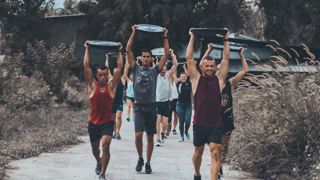 Training im Fitness Camp von Koh Fit - Fitnessurlaub Koh Samui - Thailand - Fitnessreisen für Reiseathleten