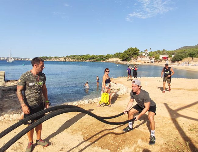 Beach Workout - Outdoor Bootcamp in Punta Negra - Fitnessurlaub Mallorca - Fitnessreisen für Reiseathleten