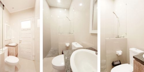 Berawa Dini Guest House - Bathroom - Your Hotel in Bali - Fitness Vacation Canggu - Fitness Trip Bali - Fitness Vacation for Travelling Athletes