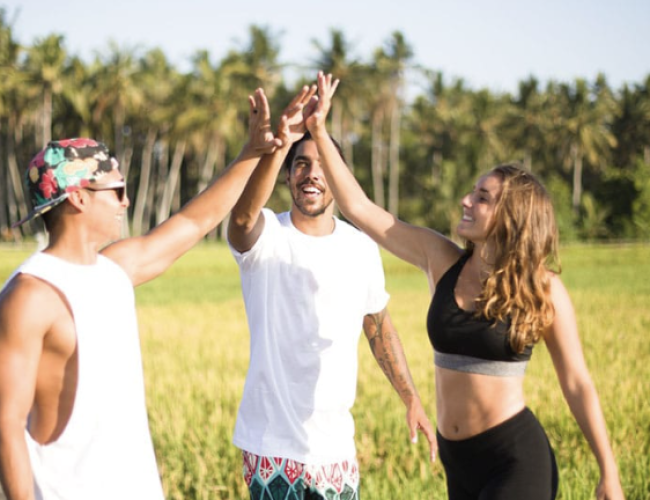 Community auf Bali - Trainiere und werde Fit als Reiseathlet auf deiner Fitnessreise nach Bali