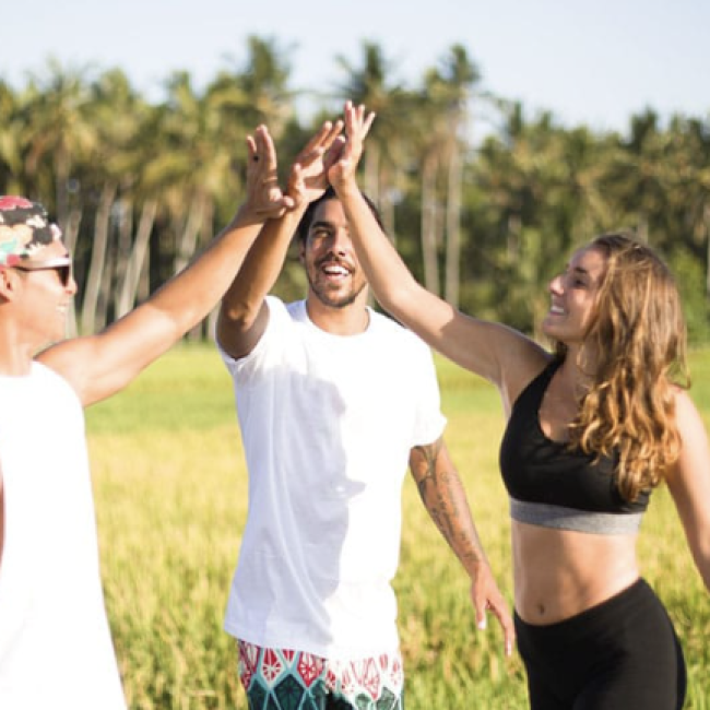 Community auf Bali - Trainiere und werde Fit als Reiseathlet auf deiner Fitnessreise nach Bali