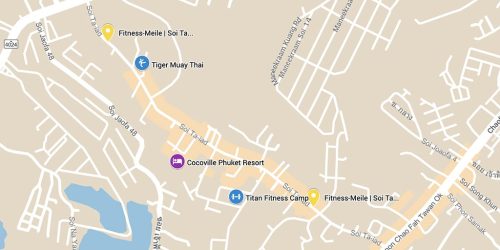 Cocoville Phuket Resort-Titan Fitness Camp-Fitness Trip Phuket-Fitness-Mile-Maps-Fitness-Holidays-Phuket-Fitness Vacation for Travelling Athletes