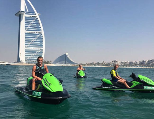 Dubai Experiences for Travelling Athletes - Fitness holiday Dubai - Dubai jet ski experience