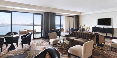 Fairmont The Palm_Dubai with Travelling Athletes _Fairmont Gold Lounge 3 - Fitness Holiday Dubai - Fitness Holiday Dubai