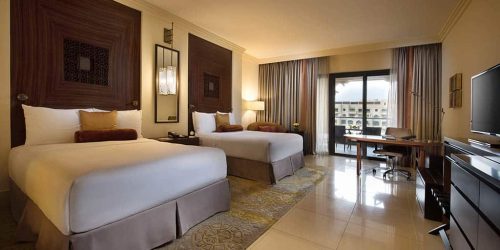 Fairmont The Palm_Dubai with Travelling Athletes _Fairmont Heritage City View Room Queen (Twin) - Fitness Holiday Dubai - Fitness Holiday Dubai