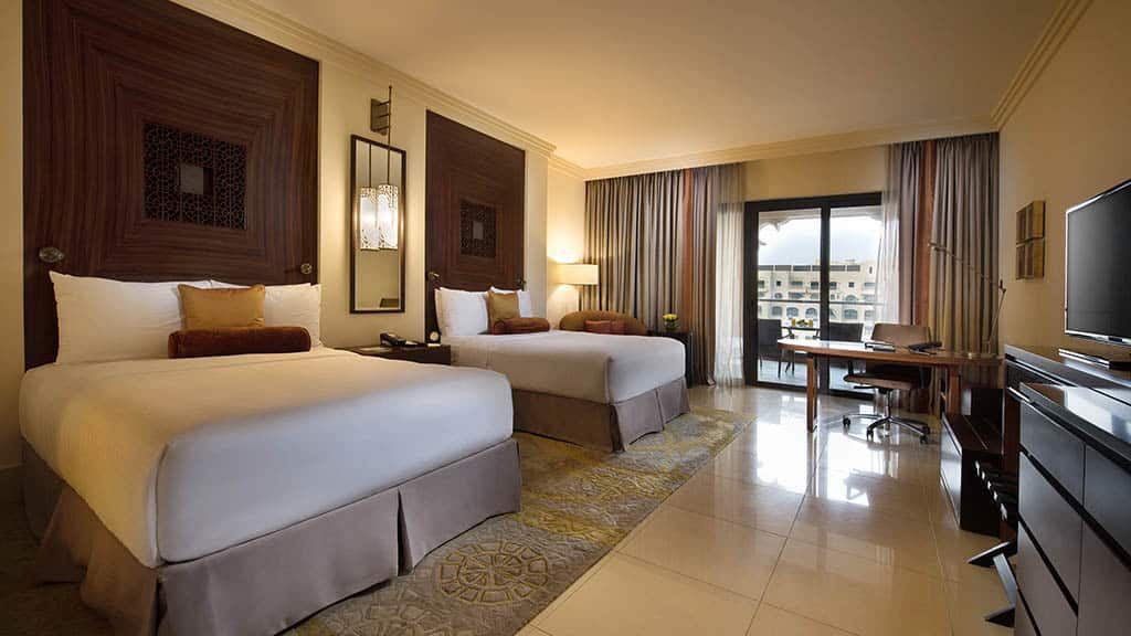Fairmont The Palm_Dubai with Travelling Athletes _Fairmont Heritage City View Room Queen (Twin) - Fitness Holiday Dubai - Fitness Holiday Dubai