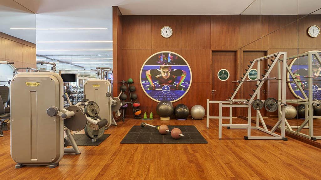 Fairmont The Palm_Dubai with Travelling Athletes _Gym - Fitness Holiday Dubai - Fitness Holiday Dubai