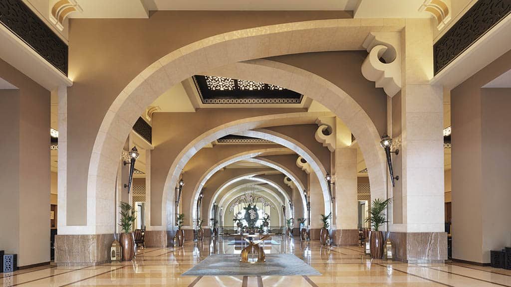 Fairmont The Palm_Dubai with Travelling Athletes _Lobby - Fitness Holiday Dubai - Fitness Holiday Dubai