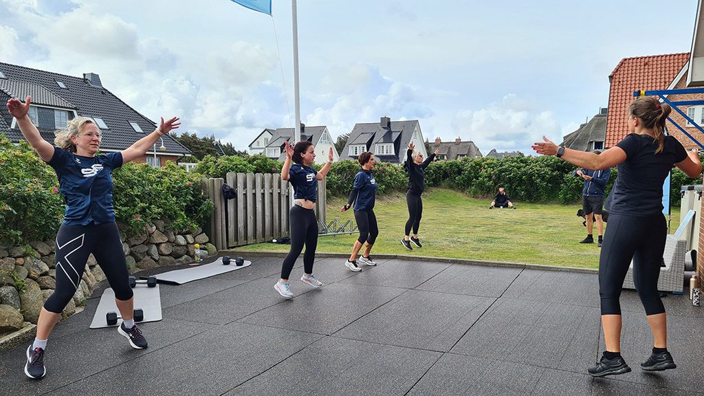 Outdoor-Training - Fitnessreise Sylt - Fitnessurlaub in Deutschland - Sai Fit Sylt und Reiseathleten