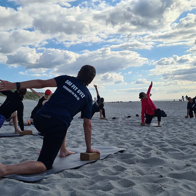 Strandworkout - Fitnessreise Sylt - Fitnessurlaub in Deutschland - Sai Fit Sylt und Reiseathleten