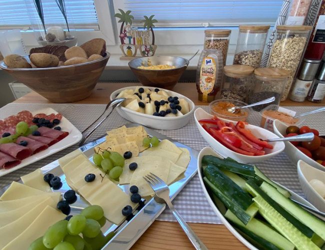 Gesundes Frühstücksbuffet - Fitnessreise Sylt - Fitnessurlaub in Deutschland - Sai Fit Sylt und Reiseathleten