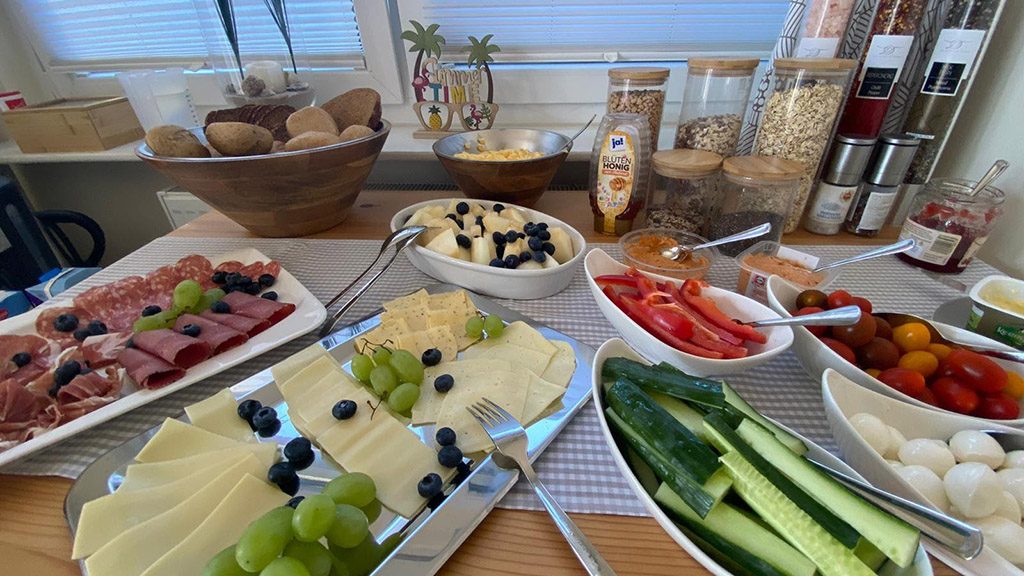 Gesundes Frühstücksbuffet - Fitnessreise Sylt - Fitnessurlaub in Deutschland - Sai Fit Sylt und Reiseathleten