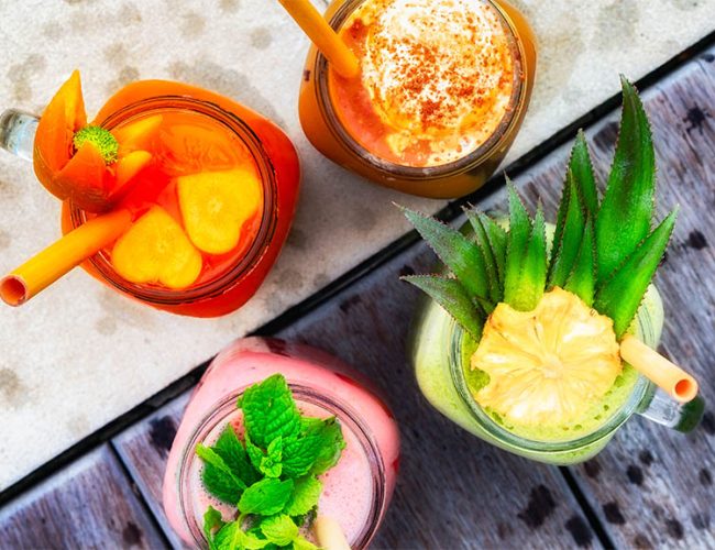 Delicious shakes - Healthy &amp; tasty sports catering - Fitness Vacation Bali - Komune Resort &amp; Beach Club Bali - Fitness Travel for Travelling Athletes