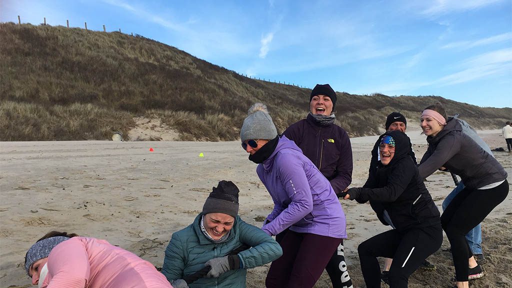 Outdoor Workout - Fitness vacation Holland - Fitness trips with mimind and Travelling Athletes - Fitness trips for Travelling Athletes