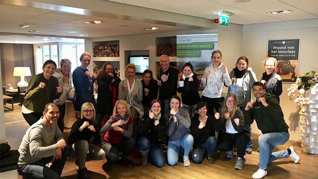 Pure group feeling - Fitness vacation Holland - Fitness trips with mimind and Travelling Athletes - Fitness trips for Travelling Athletes