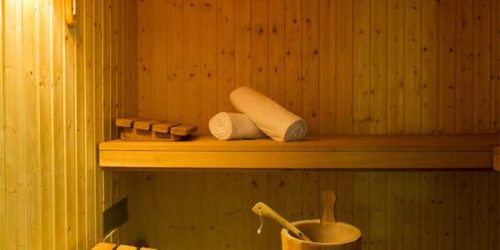 Sauna at Hotel Reethüüs in Kampen - Fitness Vacation Sylt - Fitness Vacation Germany - Fitness Travel for Travelling Athletes