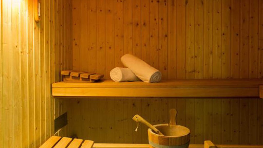 Sauna at Hotel Reethüüs in Kampen - Fitness Vacation Sylt - Fitness Vacation Germany - Fitness Travel for Travelling Athletes