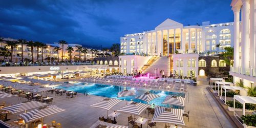 Fitness holiday in Tenerife AnnaMakesButter Retreat-Aerial-View-Night-Princess-Inspire-Tenerife-Fitness-vacation-for- Travelling Athletes