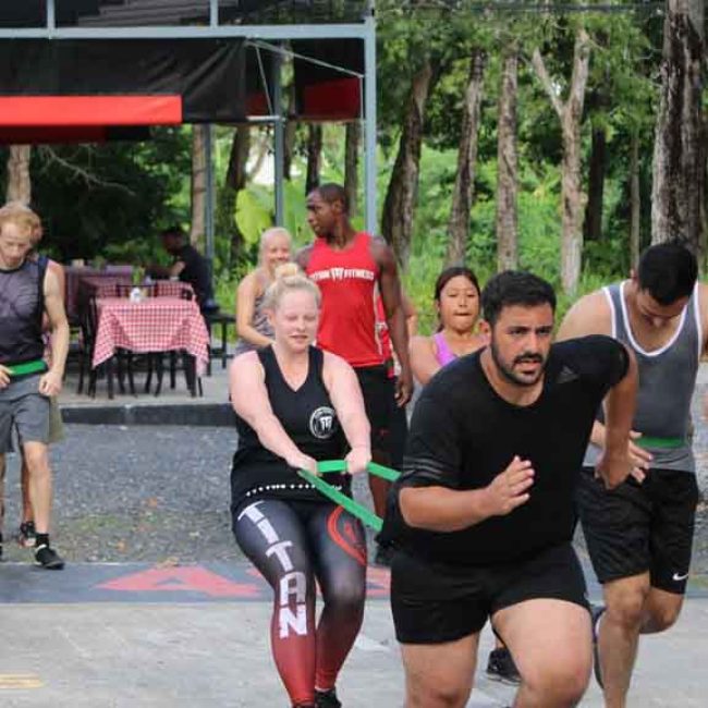 Fitness Vacation-Titan-Fitness-Camp-in-Chalong-Outdoor-Workout-Crossstraining-HIIT-Fitness-Courses-Yoga-Mobility-Boxercise-Group-Course-Muay-Thai-Coach-Fitness-Vacation-Phuket-Thailand-Fitness-Holiday-TravellingTravelling Athletes
