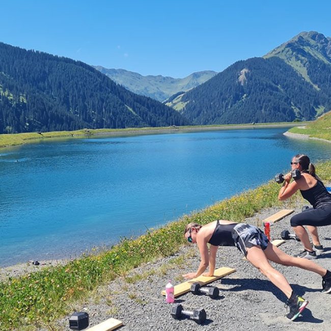 Grand Pension Franziska Saalbach - Outdoor Training - Berg Workout - Aktivurlaub Saalbach - Fitnessurlaub Österreich - Fitness Holidays Austria - Fitnessurlaub für Reiseathleten