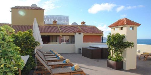 Hotel Hovima Jardin Caleta - Rooftop Terrace - Fitness Vacation Tenerife - Fitness Vacation for Travelling Athletes