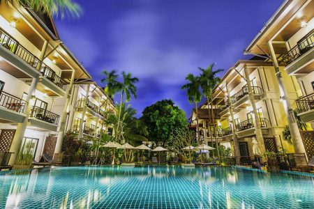 Exclusive Hotel &amp; All-Inclusive Program by PhuketFit-Navatara Phuket Resort Main Pool-Fitness Holiday Thailand-Fitness Tours for Travelling Athletes