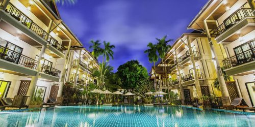 Exclusive Hotel & All-Inclusive Program by PhuketFit-Navatara Phuket Resort Main Pool-Fitness Holiday Thailand-Fitness Tours for Travelling Athletes