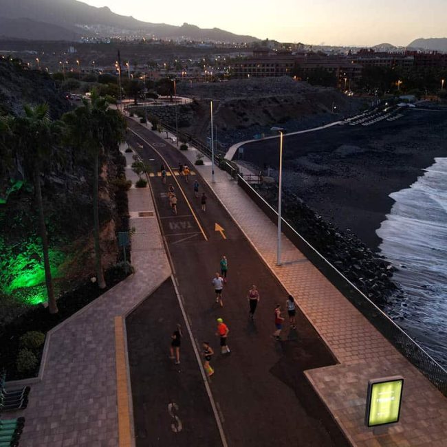 Official-Training-Camp-on-Tenerife-Training-and-Coaching-with-Hyrox-World-Champion-Martin-Michelius-and-top-athlete-max-löw-Sunrise-run-la-caleta-fitness-holidays-tenerife-fitness-holidays-Spain-TravelingTravelling Athletes