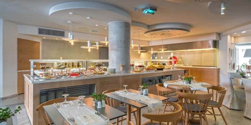Restaurant - Nefeli Hotel Rethymno - Fitness vacation Greece - Fitness vacation Crete - Fitness trip for Travelling Athletes -2