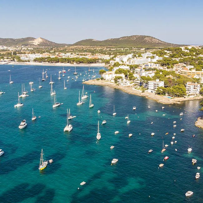 Bucht von Santa Ponsa, Mallorca - Fitnessurlaub auf Mallorca - Fitnessurlaub für Reiseathleten