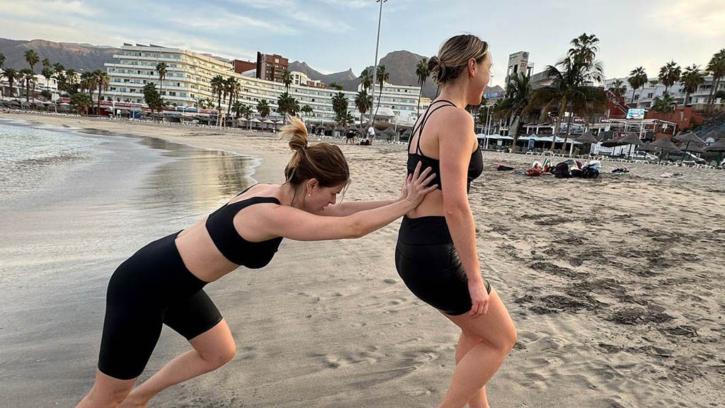 Steve Coster Fitness Holistic Fitness Holiday on the Costa Adeje Beach Boot Camp Navy Seals Fun Fitness Holiday Tenerife