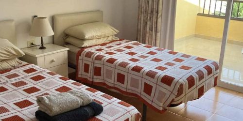 Steve Coster Fitness Holistic Fitness Holiday on the Costa Adeje Bootcamp Private Apartment Bedroom 1 Las Brisas Fitness Holiday Tenerife
