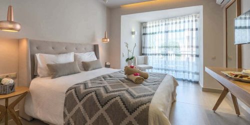 Superior Room - Nefeli Hotel Rethymno - Fitness Vacation Greece - Fitness Vacation Crete - Fitness Travel for Travelling Athletes -2