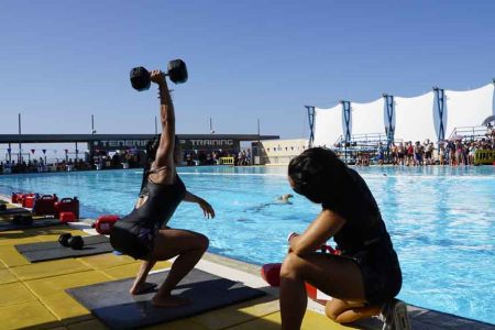 Pool WOD - Tenerife Top Training (T3) - CrossFit Survive - Fitness Vacation Tenerife - Fitness Vacation for Travelling Athletes