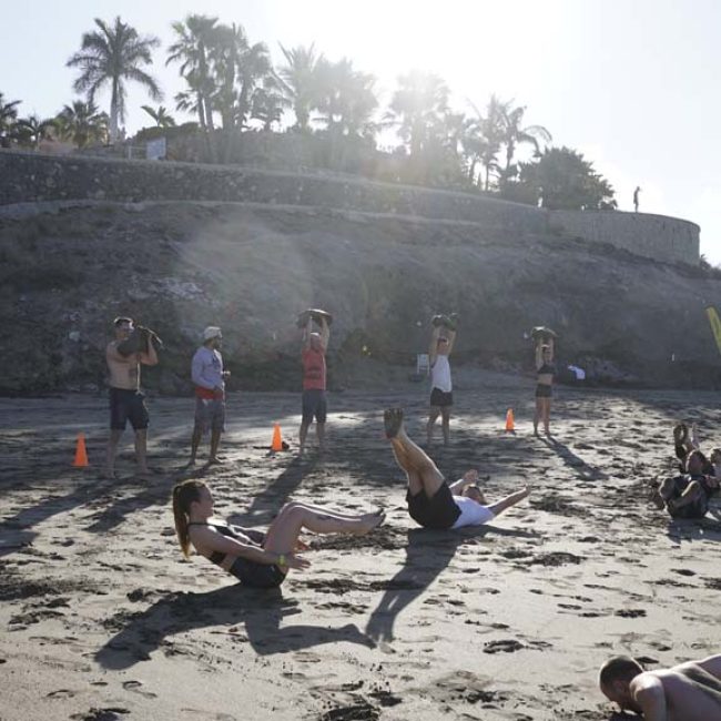 Beach WOD - Tenerife Top Training (T3) - CrossFit Survive - Fitness Vacation Tenerife - Fitness Vacation for Travelling Athletes