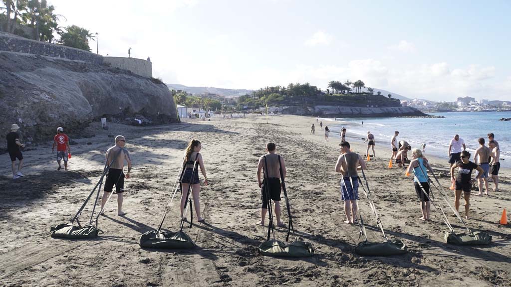 Beach WOD - Tenerife Top Training (T3) - CrossFit Survive - Fitness Vacation Tenerife - Fitness Vacation for Travelling Athletes