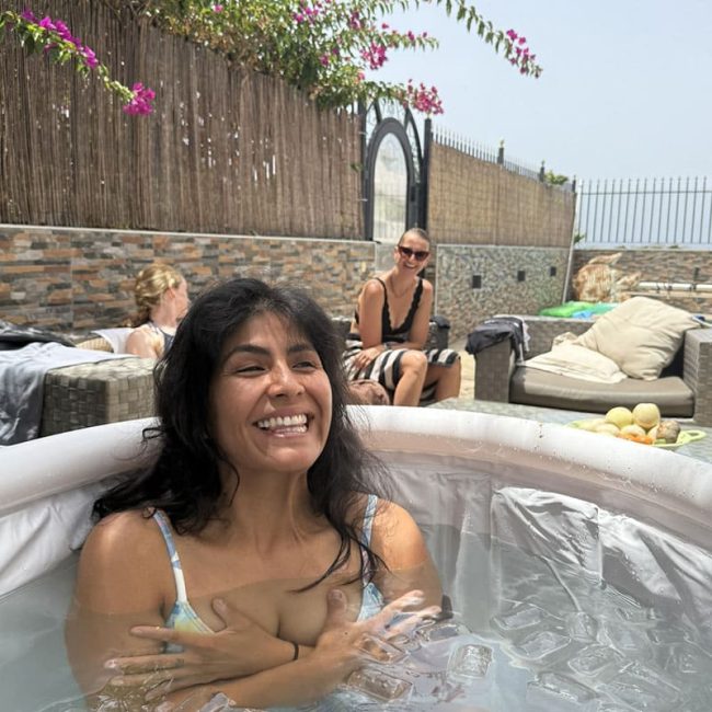 Tenerife Fitness Vacation - Fitness Holiday in Tenerife - Ice Bath - Travelling Athletes